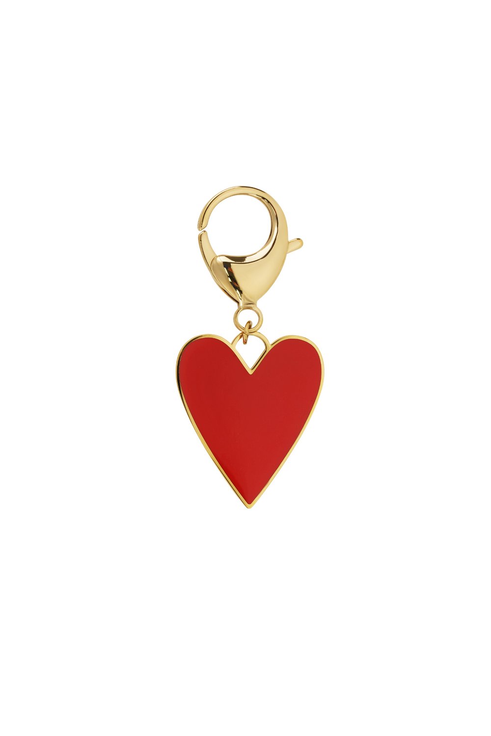 Sleutelhanger Hart Rood Goud