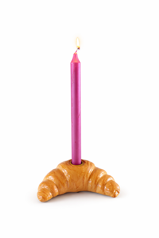 Croissant Kaarsenhouder – Dé gezelligste sfeermaker voor ontbijt en interieur