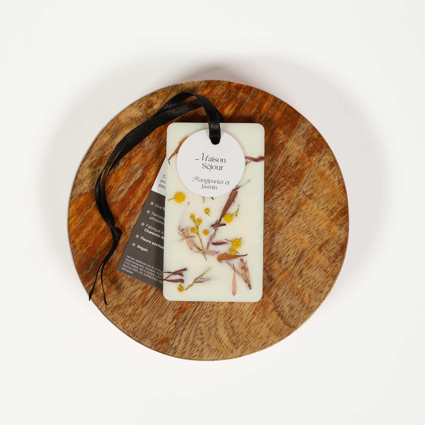 Geurige bloemenkaart - Frangipani en jasmijn