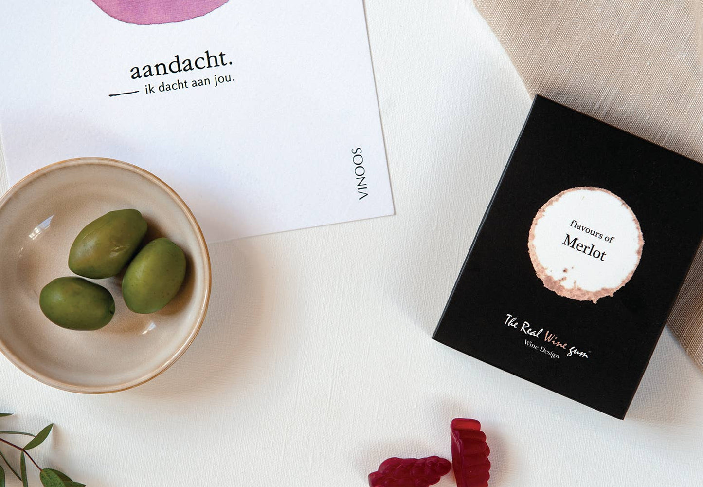 Merlot Wine Gum - Enkele Cadeaubox