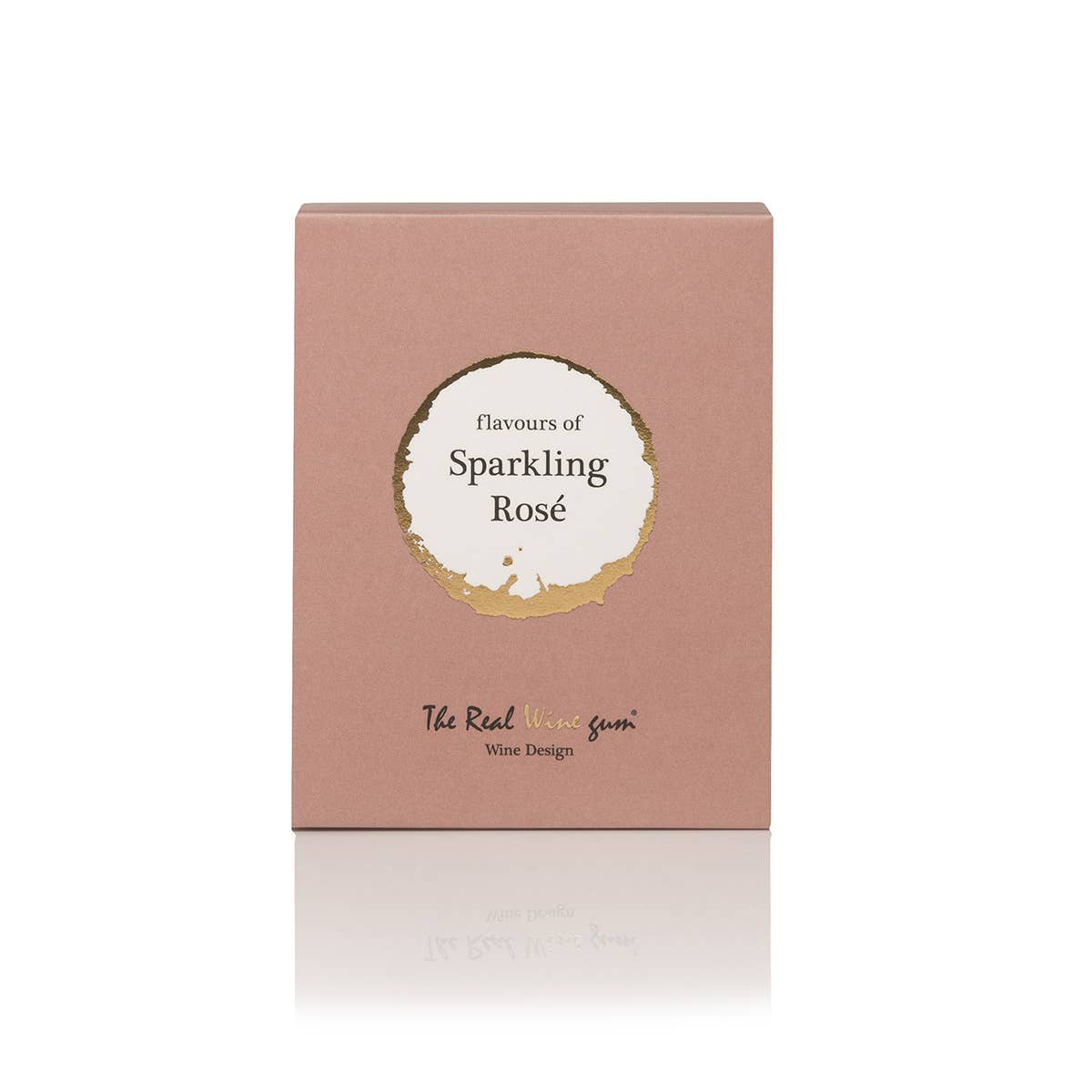 Sprankelende Rosé Wijn gum - Enkele Cadeaubox