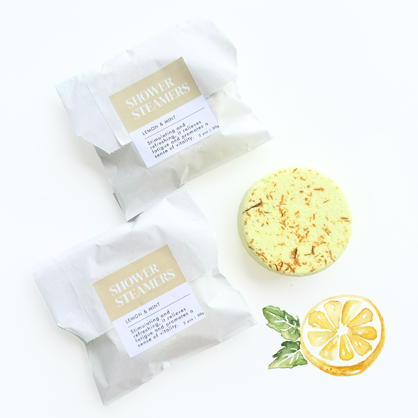 Stoomtablet Munt + Citrus